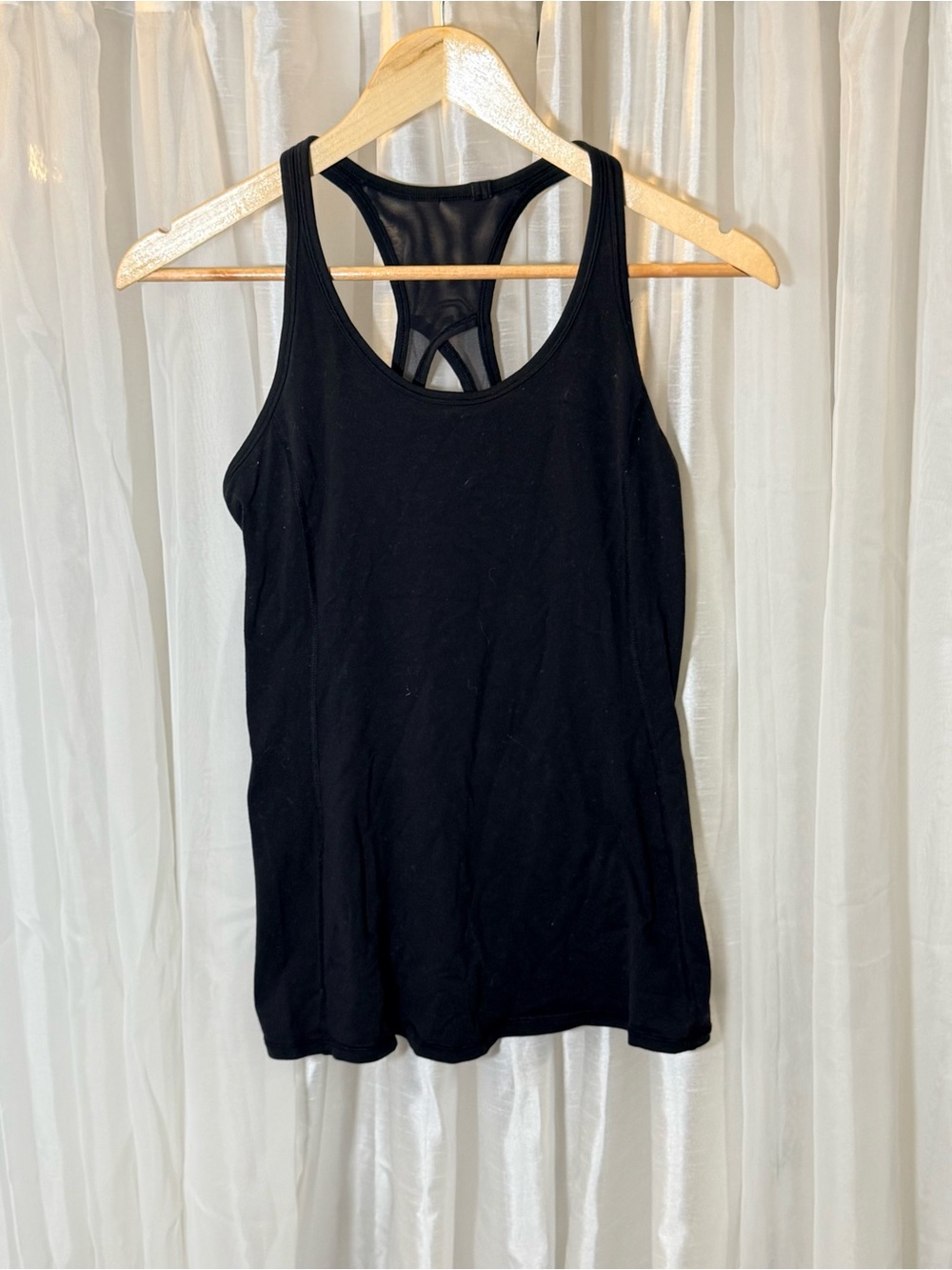 lululemon athletica Black Racerback Tank